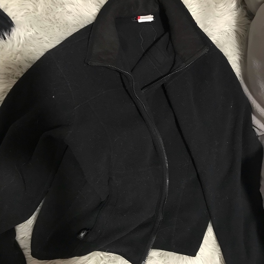women’s spyder fleece zip up
